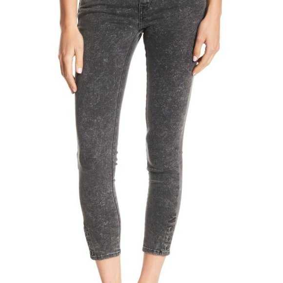 Levi's cropped ankle snap midrise jeans 29 - Picture 6 of 13